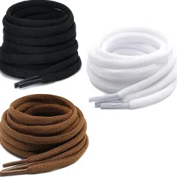 house of common Shoe Lace Brown White Boot sports Oval Shoelace 120CM Shoe Lace-image-52