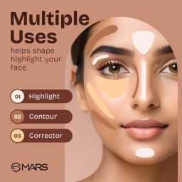 mars SPF50 PA++++Cancel Concealer with Radiant Natural Finish|Medium to High Coverage Concealer image 4