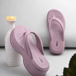 hrx by hrithik roshan Ultra-Lightweight & Flexible EVA Slip-On for All-Day Comfort Women Flip Flops-picture-5
