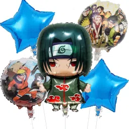 Printed Naruto Foil Balloons Decoration for Kids Birthday Party Decoration Balloon-image-71