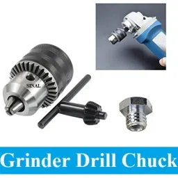 13mm Drill Chuck And Attachment For 4'' Angle Grinder (C3) Power & Hand Tool Kit-picture-11