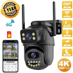 AVOIHS 1080p DualLens 4G SIM Camera Baby Monitor Surveillance TwoWay Audio Night Vision Security Camera-62