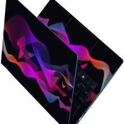 Flipkart SmartBuy Full Body Laptop Skin for Laptops Upto 15.6 Inch - Neon Wave HD Sticker No Residue Removable Self Adhesive Vinyl Laptop Decal 15.6-image-99
