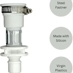 siana Faucet Water Tap Adapter Pipe Connector (Pack of 2) Washing Machine Inlet Hose image 3