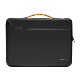 tomtoc Defender A22 Recycled Polyester Laptop Sleeve for 16 Inch Laptop (Secure Belt, Black)-image-96