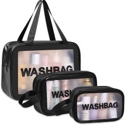 Women Black Cosmetic Bag-image-22