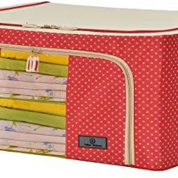 E Solutions WARDROBE ORGANISER/STORAGE BOX-257 (24LITERS) Poly-canvas Laundry Bag-image-50