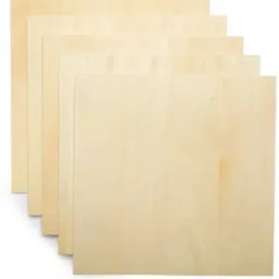 3mm Thick Basswood Sheet (5-Pack) Plate/Bed-29