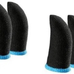 P R Production Controller Finger Cots Pubg Anti-Slip Thumb Sleeve-Proof (Pack of 4)Gaming Accessory Kit-14