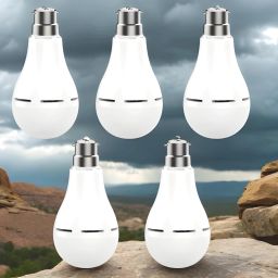 Emergency bulb 12W LED & 2000mAh battery 4hrs inverter light pack of 5 bulbQ4244 4 hrs Bulb Emergency Light-image-88