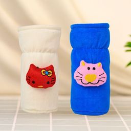 lala maneet Soft Hosiery Baby Feeding Bottle Cover – Easy to Grip, Suitable for 60-125 ML-picture-1