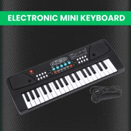 (Piano Keyboard) with Mic/37 Keys 8Rhythms, 8Tones, Portable Electronic ToyD245 (Piano Keyboard) with Mic/37 Keys 8Rhythms, 8Tones, Portable Electronic ToyD245 Analog Portable Keyboard-11