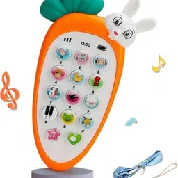 aarohi toys Radish Style Rabbit Phone Toy with Lights, Music & Sounds for Kids and Toddlers-picture-12