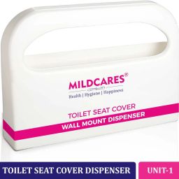 Wall Mount Plastic Dispenser for Disposable Half Fold Toilet Seat Plastic Toilet Paper Holder-48
