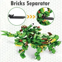 radhey preet Dinosaur Era or Mega Structure Construct Block Set RP191 image 3