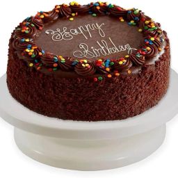 Plastic Round 360 Degree Rotating Cake Turntable Decorating Plastic Cake Server-20