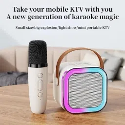 BAYEEN X216 S669 (PORTABLE BLUETOOTH SPEAKER) Dynamic Thunder Sound with wireless mic 10 W Bluetooth Speaker image 5