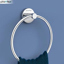 Stainless Steel Towel Ring for Bathroom/Wash Basin/Napkin-Towel Hanger/Bathroom Accessories (Round - Pack of 1) Chrome Finish Towel Holder-image-59