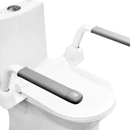 Toilet Safety Hand Rail-Freestanding Support for Elderly Disabled, Post-Surgery- Attach to Toilet Safety Frames for Toilet-image-11