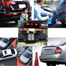 kinzilla Car Reverse 4 Parking Sensor System Reverse Backup Radar System with LED Display Car Reverse 4 Parking Sensor System Reverse Backup Radar System with LED Display Parking Sensor image 3