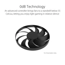 ASUS DUAL RTX4060TI OC 8GB GDDR6 Gaming Graphics card GDDR6 8 GB NVIDIA Chipset 128 bit 2565 MHz Graphics Card image 3