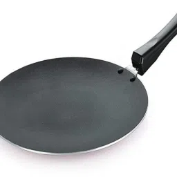 Deep Pot with Lid Classic Range Non-Stick Cookware Curry Pan Size Medium , Red & Black Tawa 29 cm diameter-16