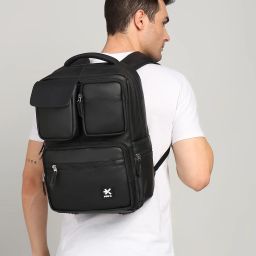 Large 38 L Laptop Backpack ALPHA Unisex Bag with rain cover Office/School/College/BusinessB-38L-image-12