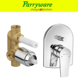 parryware Half Frame Concealed Cistern, with divater body upper Praseo set of 2 pic 129 Dual Flush Tank image 3
