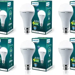 8.5W Rechargeable Emergency Inverter LED Bulb (Pack of 6) with backup upto 4 hrs Bulb Emergency Light-image-49