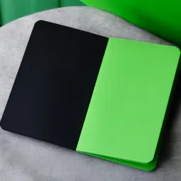 innaxa Small Colorful Notebook Pocket-size Notebook the notebook has coloured pages, size 3.5×5.5 inch (Solid Color) 64 Pages image 2