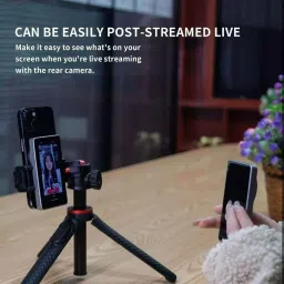 Vrux Real-Time Rear Camera Screen Monitoring Selfie Screen Bluetooth Selfie Stick image 4