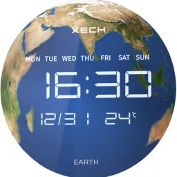Digital 31.5 cm X 31.5 cm Wall Clock-image-2