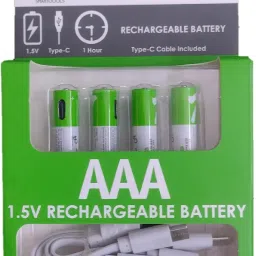 1.5V 750mWh, USB Type-C Charging Cable, 4-Pack, Battery-image-14
