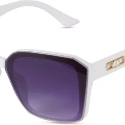 Gradient Retro Square Sunglasses (Free Size)-9