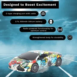frendo High Speed Mini 1:24 Scale Rechargeable Remote car w Lithium Battery image 4
