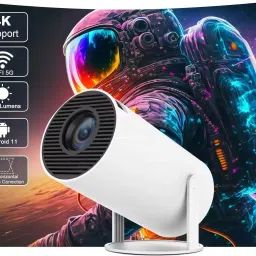 Projevox Smart 1GB/8GB with 720p HD WiFi Mini Projector Android/iOS/Windows, HDMI/USB (5000 lm / 1 Speaker / Wireless / Remote Controller) Portable Projector-image-51