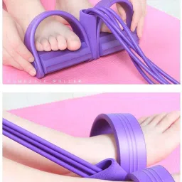 saiswar Rubber Pull String Waist Reducer for Body Shapper Ab Exerciser Ab Exerciser image 3