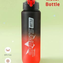 1000ml BPA-Free Sports Water Bottle | Leakproof & Freezer Safe Shaker 1000 ml Sipper-image-14