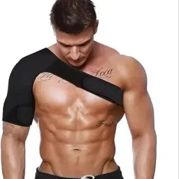 Shoulder Support Brace With Adjustable Stretch Strap Wrap Belt universal Shoulder Support-image-67