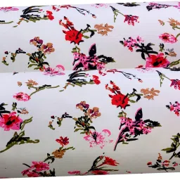 Round Bolster Microfibre Floral Bolster Pack of 2-image-14