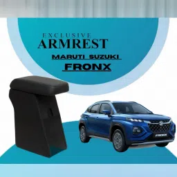 HighEnd Car Center Armrest with Storage & Comfort For MARUTI SUZUKI FRONX Car Armrest-image-13