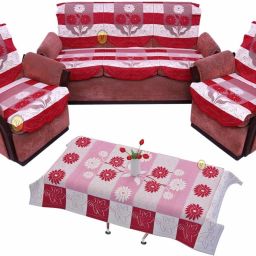 KS-SP+TL-SUN-MAROON (COMBO) KS-SP+TL-SUN-MAROON (COMBO) Sofa Fabric-15