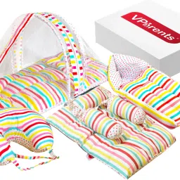 Cotton Baby Bed Sized Bedding Set-image-19