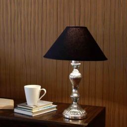 kapoor lampshades Black Cotton Table Lamp-picture-42