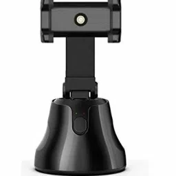 Techsure Apai Genie 360 Rotation auto face Tracking Smart Shooting Camera Holder Mount,unmanned Smart Object Tracking Camera Phone Holder 2 Axis Gimbal for Mobile, Camera image 3
