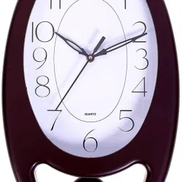 Analog 39 cm X 24 cm Wall Clock-13