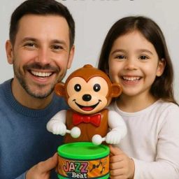 Dancing Monkey Musical Toy for Kids Baby Moving And Dancing Monkey Tumble_Toy-image-7