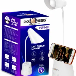 Rechargeable Eye Protection Study Table/Desk Lamp Touch with Pen Holder+Dewar Study Lamp-19