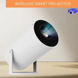 CLAIRBELL Mini HD Projector for Home 4KSupport With Built-in App Netflix/Prime/YouTubeZ367 (4500 lm / 1 Speaker / Wireless / Remote Controller) Portable Projector-89
