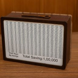 Wooden Money Safe for Coins and Cash Coin Bank-image-60